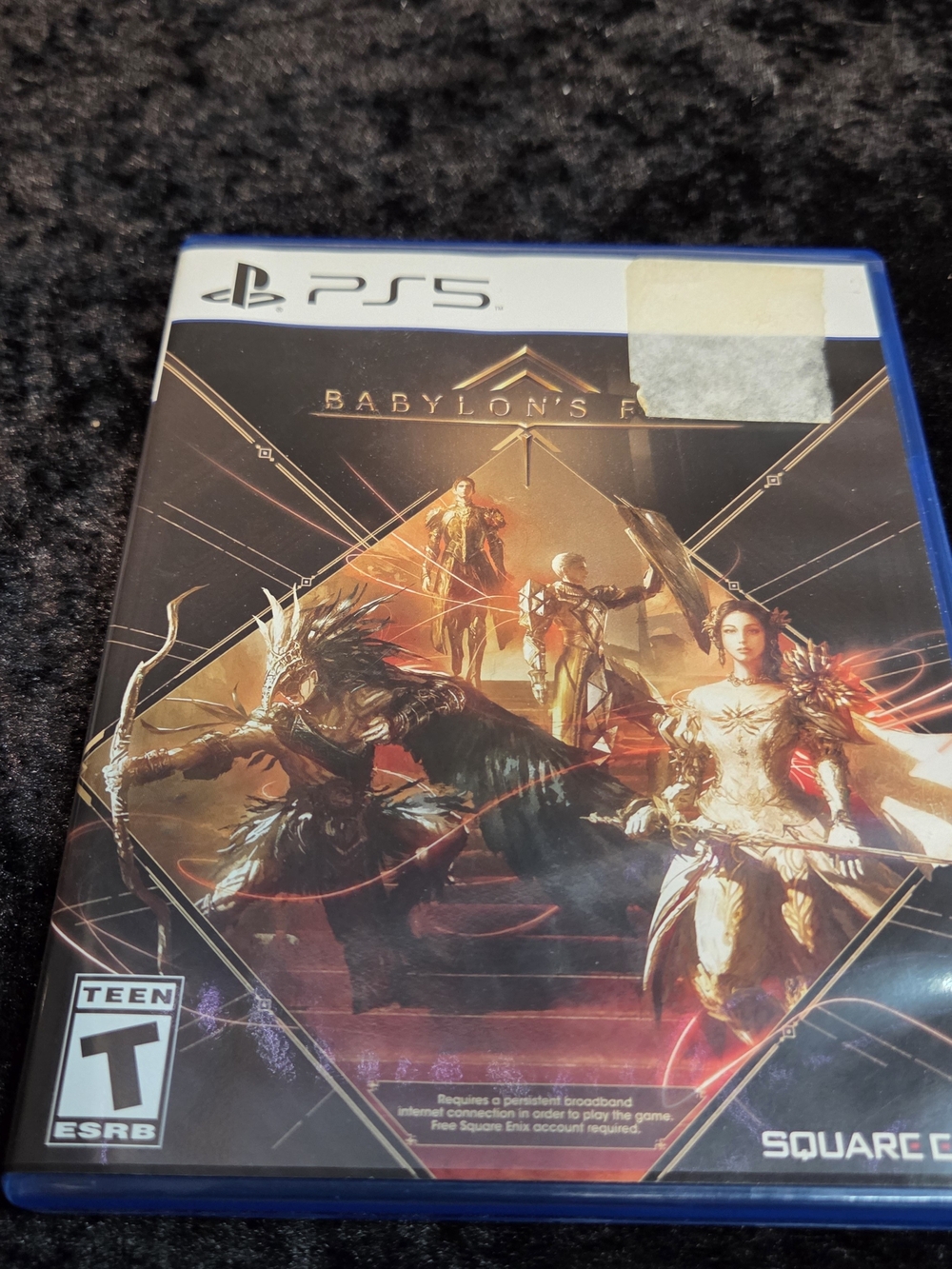 PS5 Babylon's Fall - PlayStation Game (Black & Gold Cover)